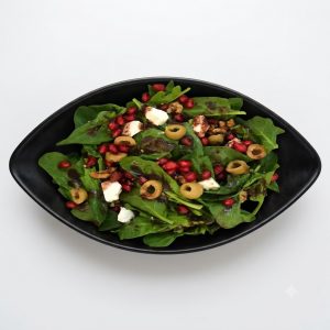 سالاد بیبی اسفناج خانگی فودینا مزه
