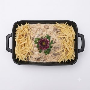 بیف استراگانف خانگی فودینا مزه
