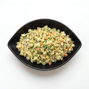 سالاد مرغ و گل کلم خانگی فودینا مزه