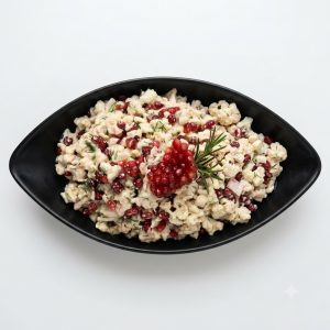 سالاد انار و گل کلم خانگی فودینا مزه